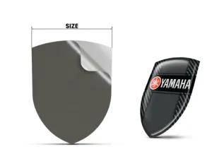 Yamaha Décalco Résine Style Premium Badges Voitures Luxe